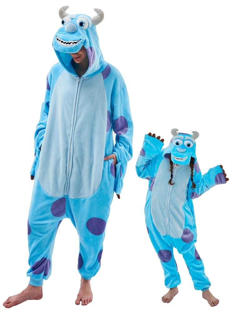 GONAAP Unisex Adult Onesie Pajamas Animal One Piece Costume Cosplay Sleepwear | Amazon (US)