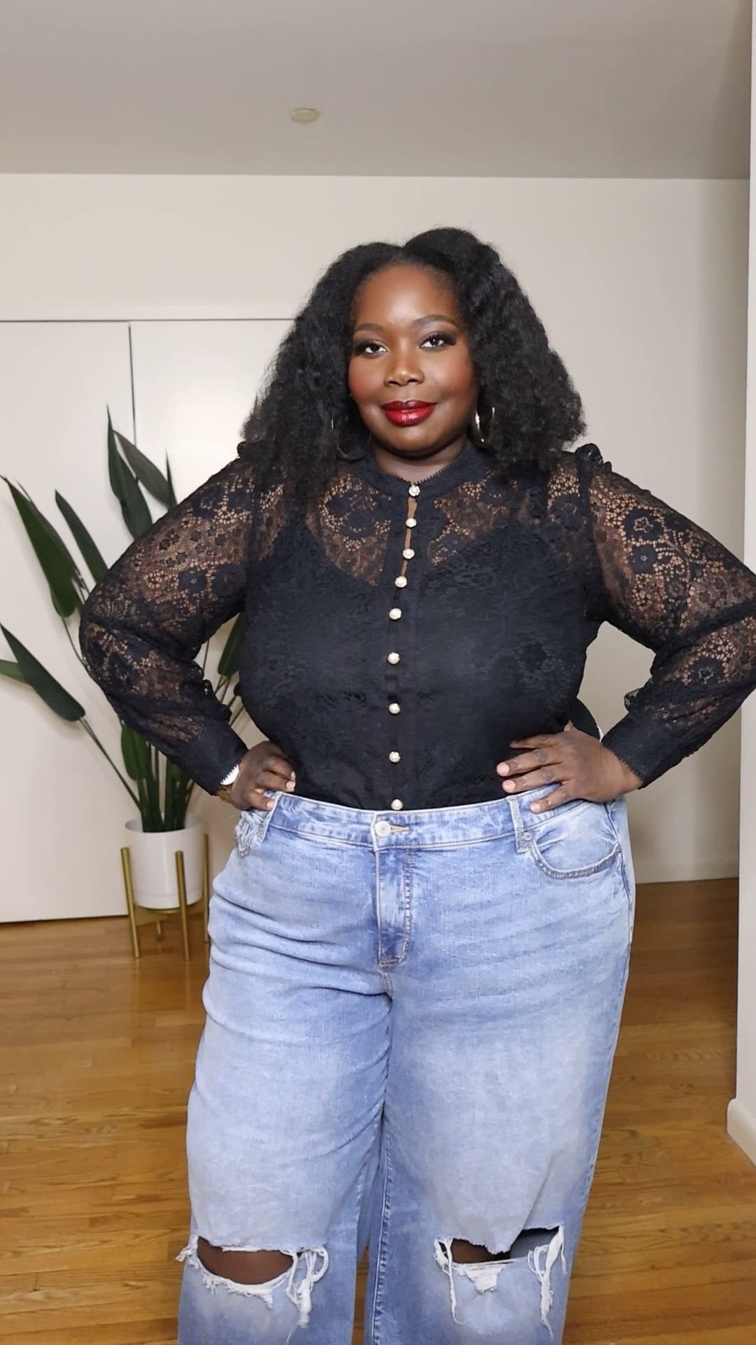 Found this cute lace shirt from @Avenue it comes with a tank and it fits true to size. It also comes in other colors. #avenue #gifted #springoutfit

#LTKMidsize #LTKPlusSize #LTKOver40