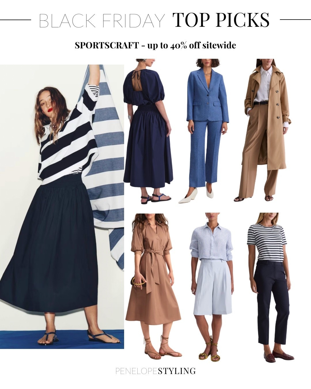 SEVEN days of sale tips - sharing my top picks from Sportscraft - with 25% off (almost) sitewide!! 

#blackfriday #onsale #casualstyle #weekendstyle #summeroutfit #smartcasual

#LTKsummer #LTKdresses #LTKworkwear