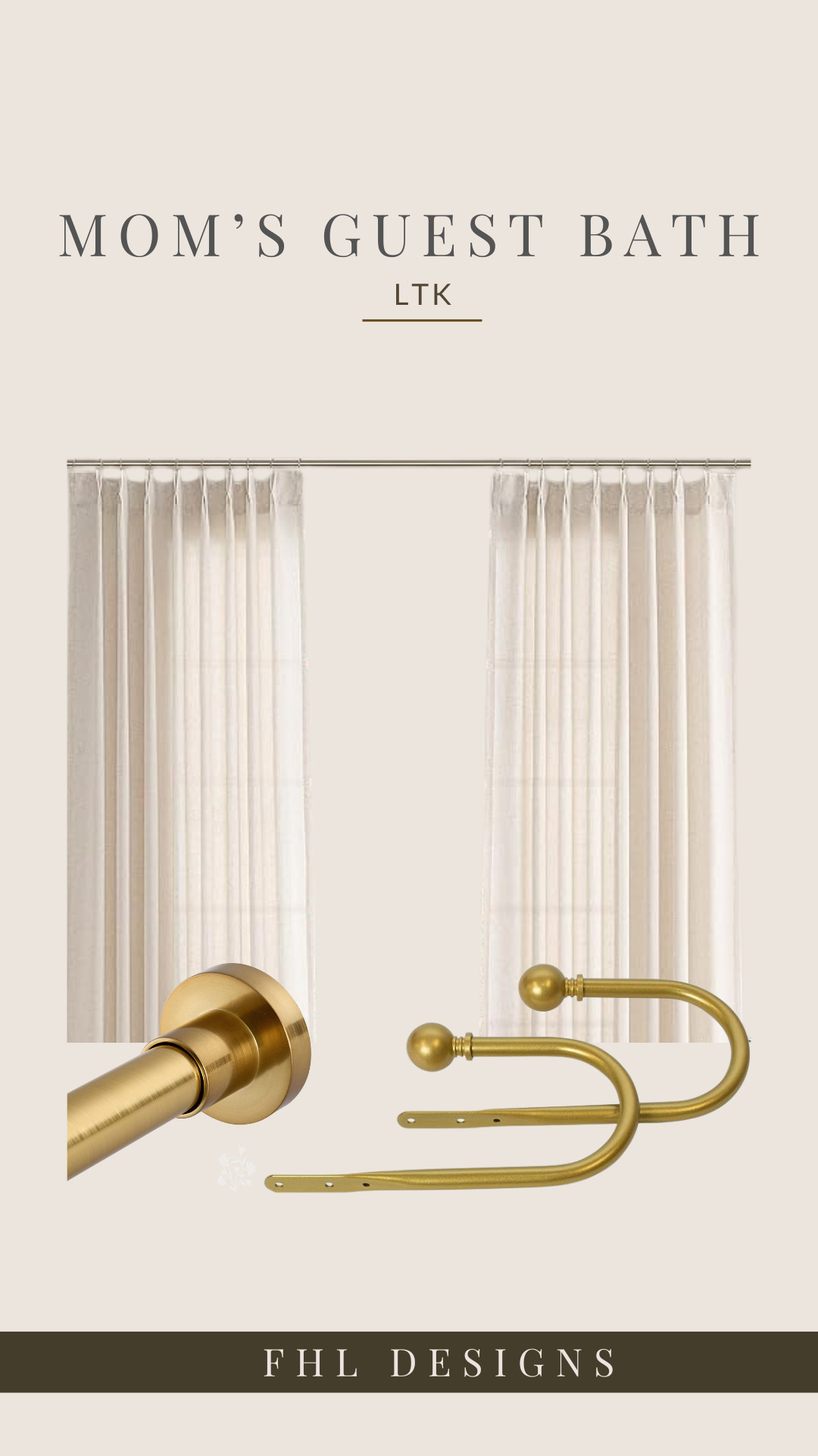 Mom's Guest bath is the cutest! Here are the links to shop! 

 #LTKHome