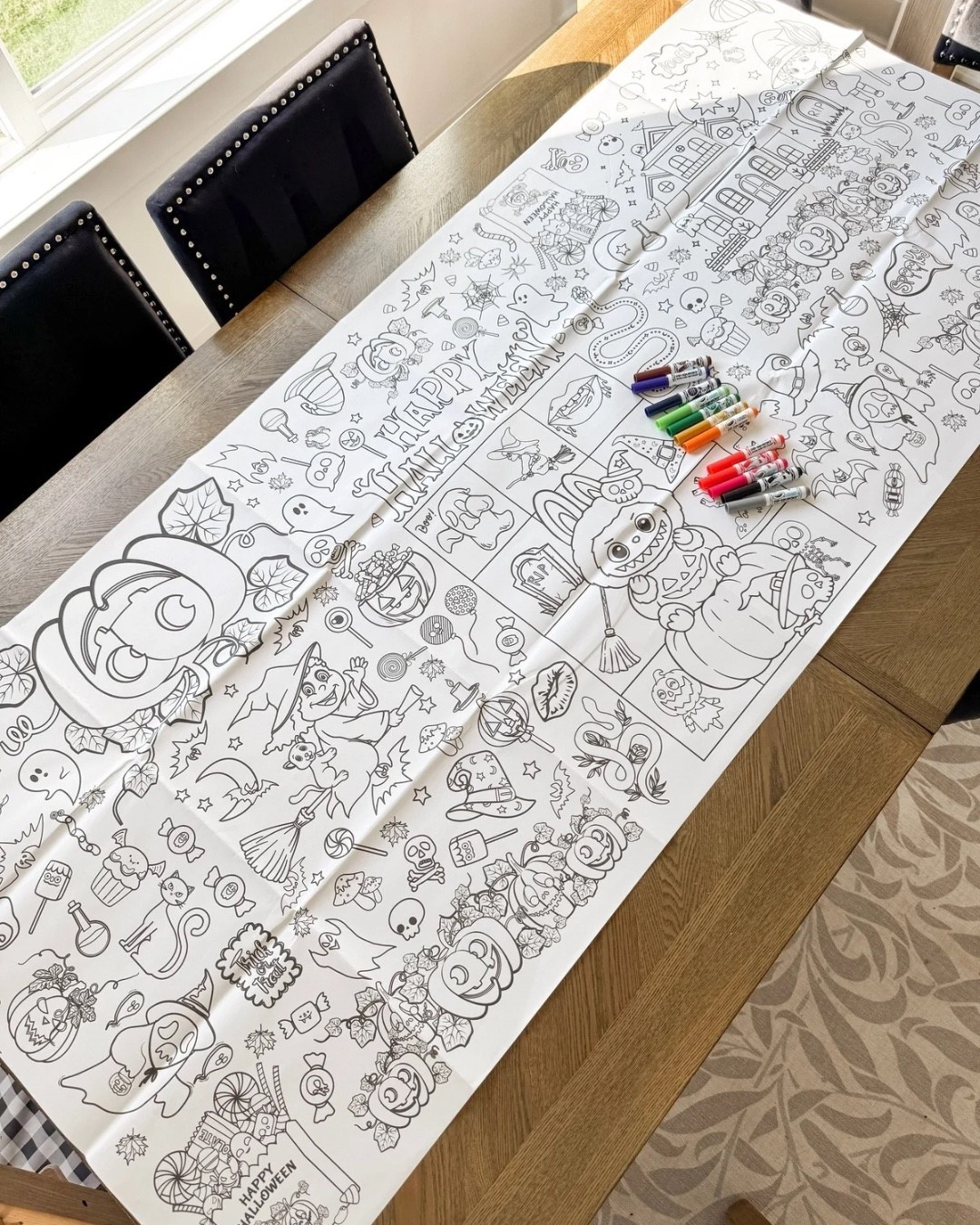 Giant coloring sheets, low price, kid activity, toddler activity, back to school, holiday themes, Christmas, Thanksgiving, fall, Halloween, new years, coloring makers, coloring crayons, activity table, kids table, toddler ideas, sale, deal, Amazon 

#LTKSaleAlert #LTKKids #LTKFamily