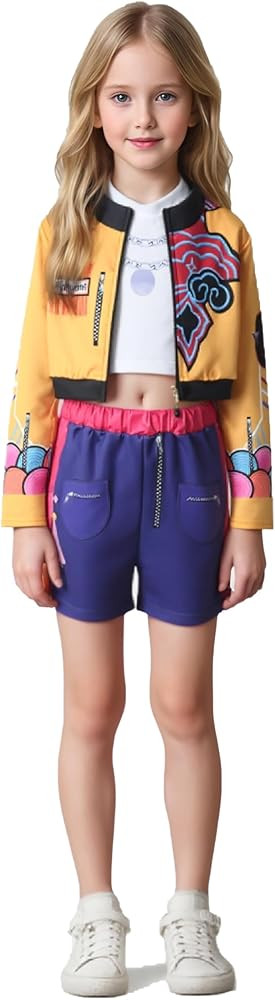 Children's costumes, girls' cosplay, pop singer stage costumes, Halloween costumes | Amazon (US)