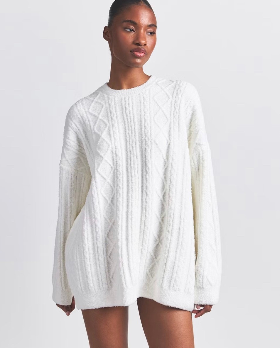 I am obsessed with this cozy cable pullover  

#LTKHoliday #LTKSeasonal #LTKOver40