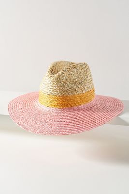 Colorblocked Straw Rancher | Anthropologie (US)