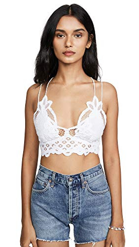 Free People Women's Adella Bralette, White | Amazon (US)