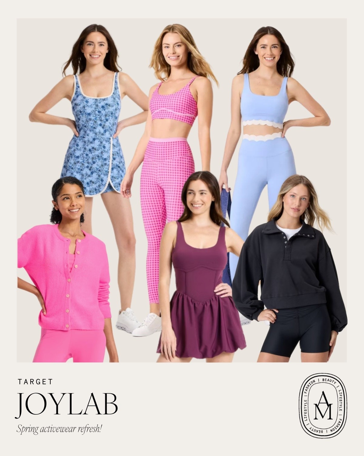 Spring activewear inspo from Target 🌷

Affordable, easy to mix and match, and perfect for easing into warmer weather!! 
 target women’s activewear, target spring activewear, affordable activewear for women, target athleisure outfits, women’s workout clothes target, spring workout outfits, target leggings women, target sports bras, target matching workout sets, budget-friendly activewear


#LTKSeasonal #LTKActive #LTKfitnessgoals