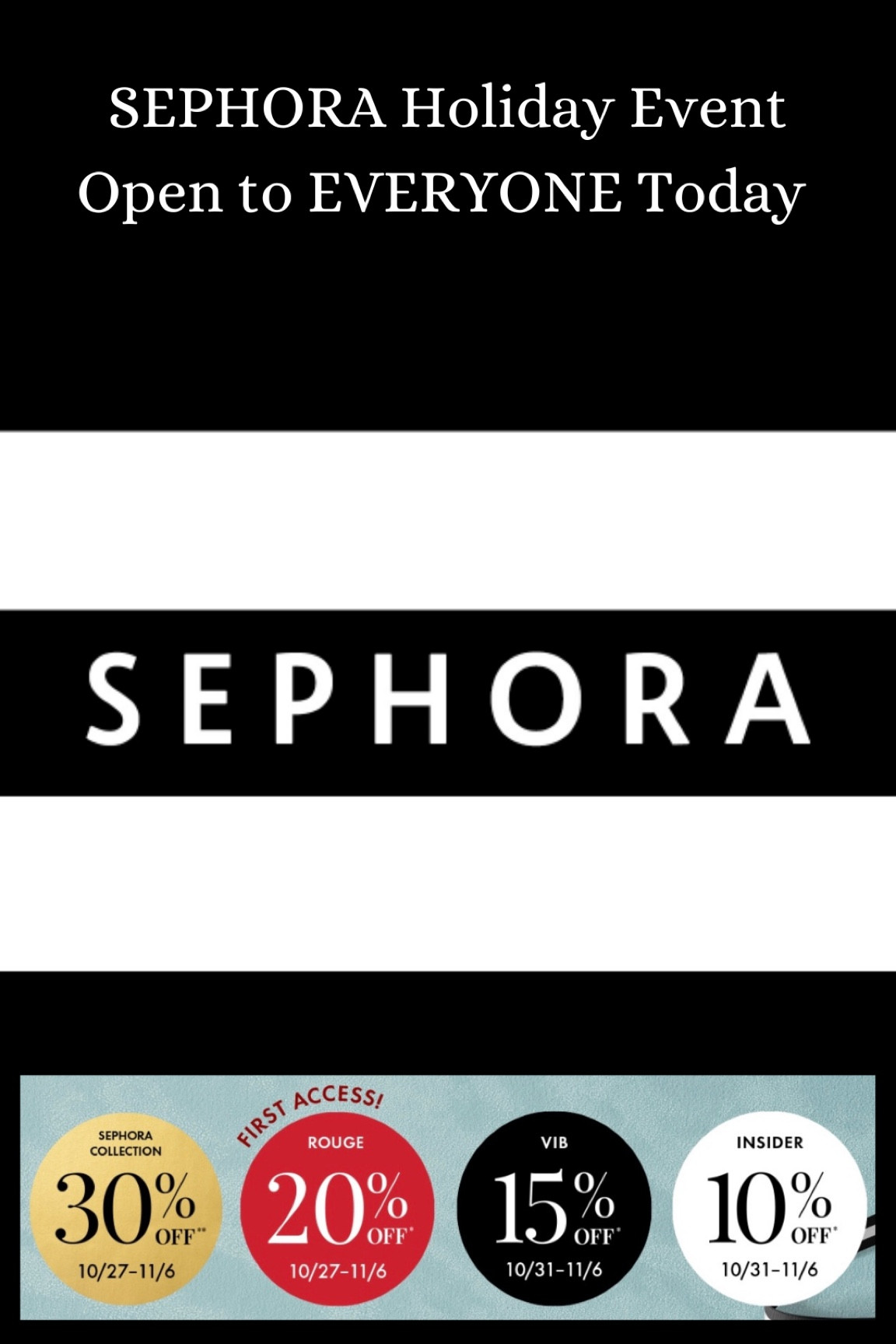 SEPHORA Holiday Event is open to all members now! Here’s what I picked up! Some favorites & a couple of new things to try! 

#makeup #beautyfavs #skincare

#LTKbeauty #LTKover40 #LTKfindsunder100
