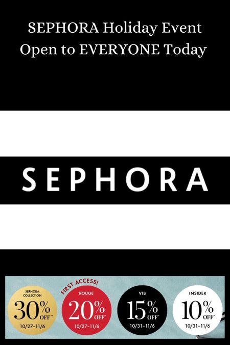 SEPHORA Holiday Event is open to all members now! Here’s what I picked up! Some favorites & a couple of new things to try! 

#makeup #beautyfavs #skincare

#LTKbeauty #LTKover40 #LTKfindsunder100