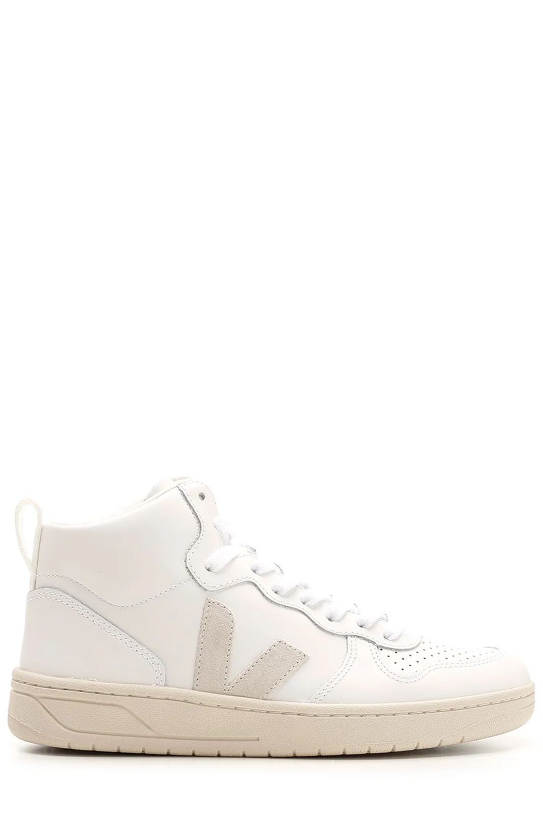 Veja V-15 High-Top Lace-Up Sneakers | Cettire Global