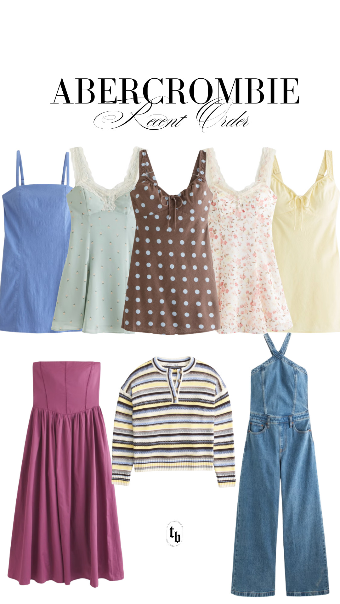 Recent order from Abercrombie! 

 

#LTKgrwm #LTKootd #LTKMidsize