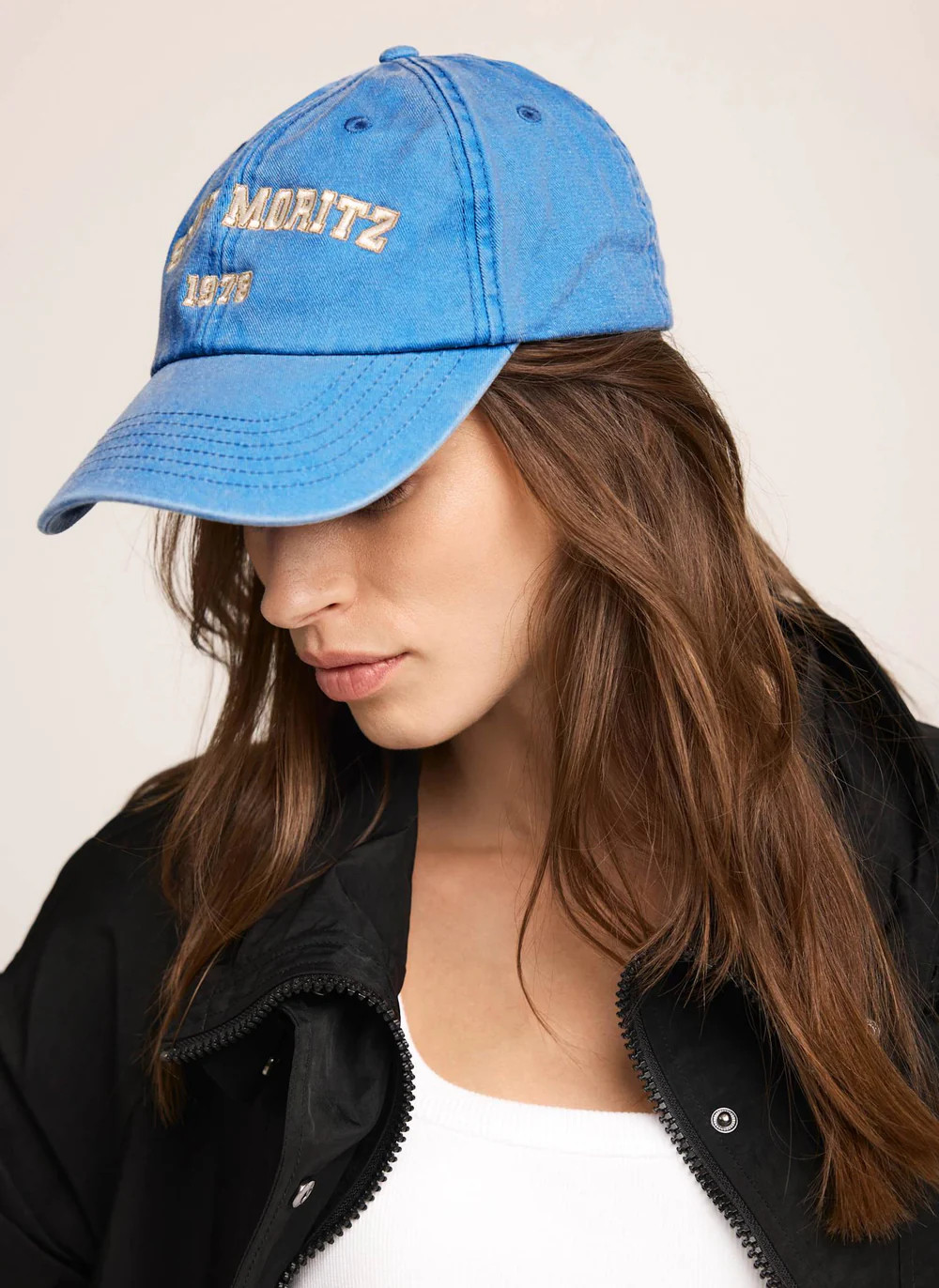 Blue Saint Moritz Cap | Mint Velvet