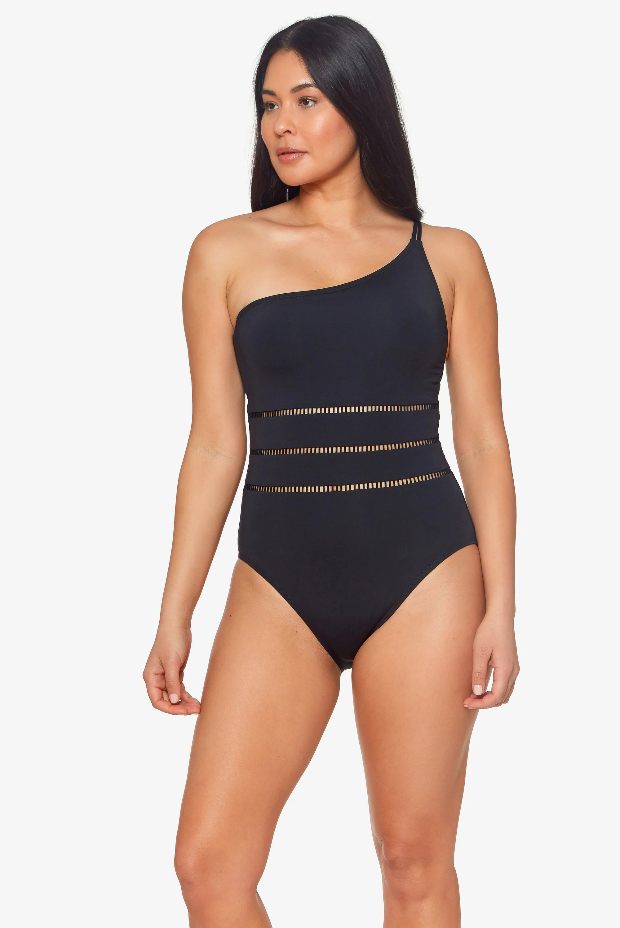 One Piece One Shoulder Swimsuit | Bleu Rod Beattie Swimwear