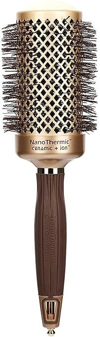 Olivia Garden NanoThermic Ceramic + Ion Round Thermal Hair Brush - Not Electrical - Professional ... | Amazon (US)