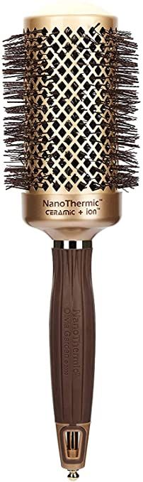 Olivia Garden NanoThermic Ceramic + Ion Round Thermal Hair Brush (not electrical) | Amazon (US)