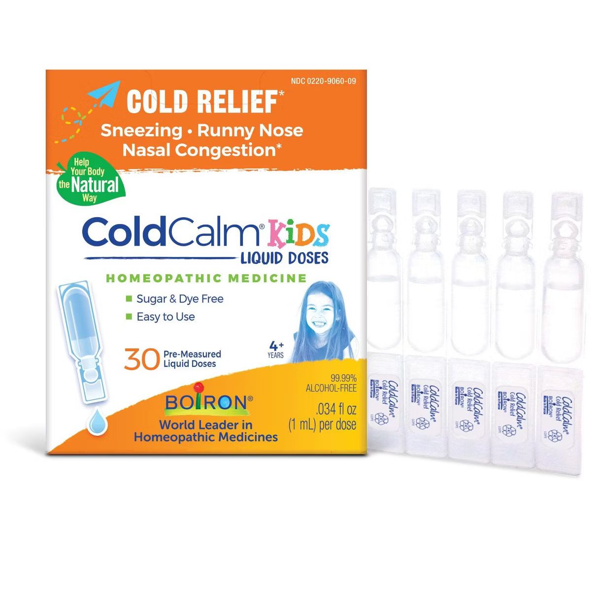 Boiron ColdCalm Kids Homeopathic Medicine For Cold Relief  -  30 Doses Liquid | Target