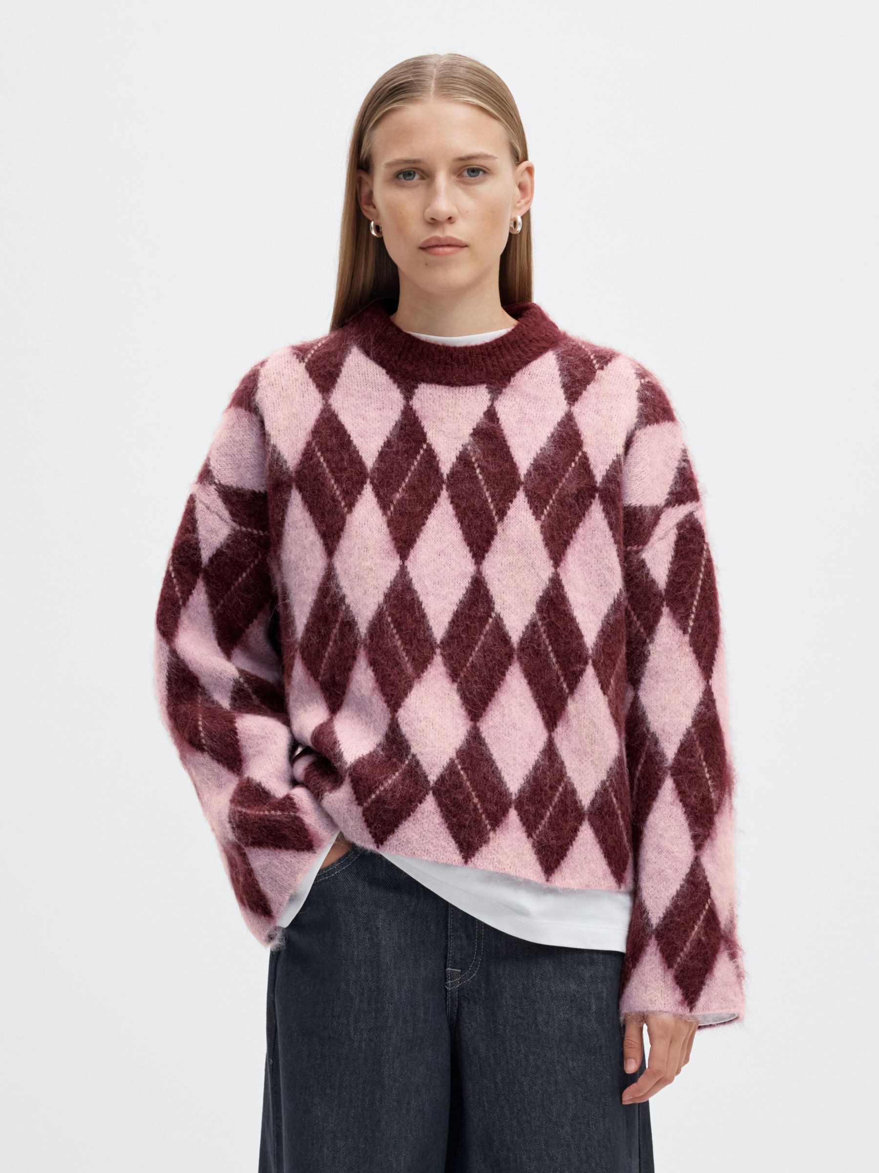 ARGYLE STRICKPULLOVER | Selected