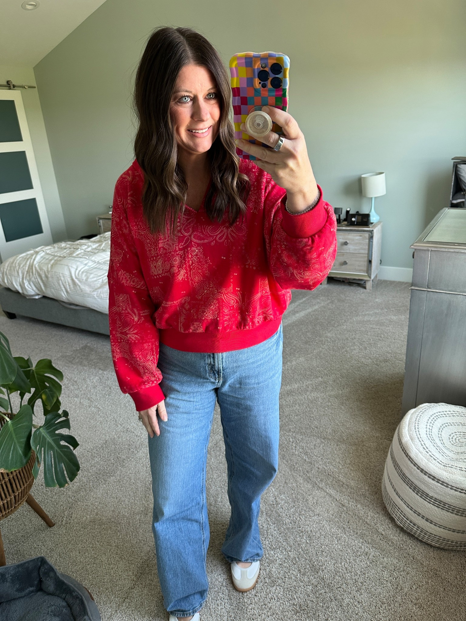 I e been seeing this cute bandana print everywhere and I love it!

#LTKmomlife #LTKOver40 #LTKMidsize