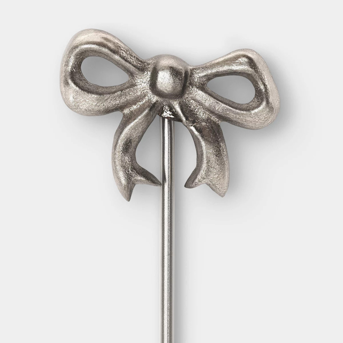 4pk Bow Cocktail Picks Silver - Threshold™ | Target