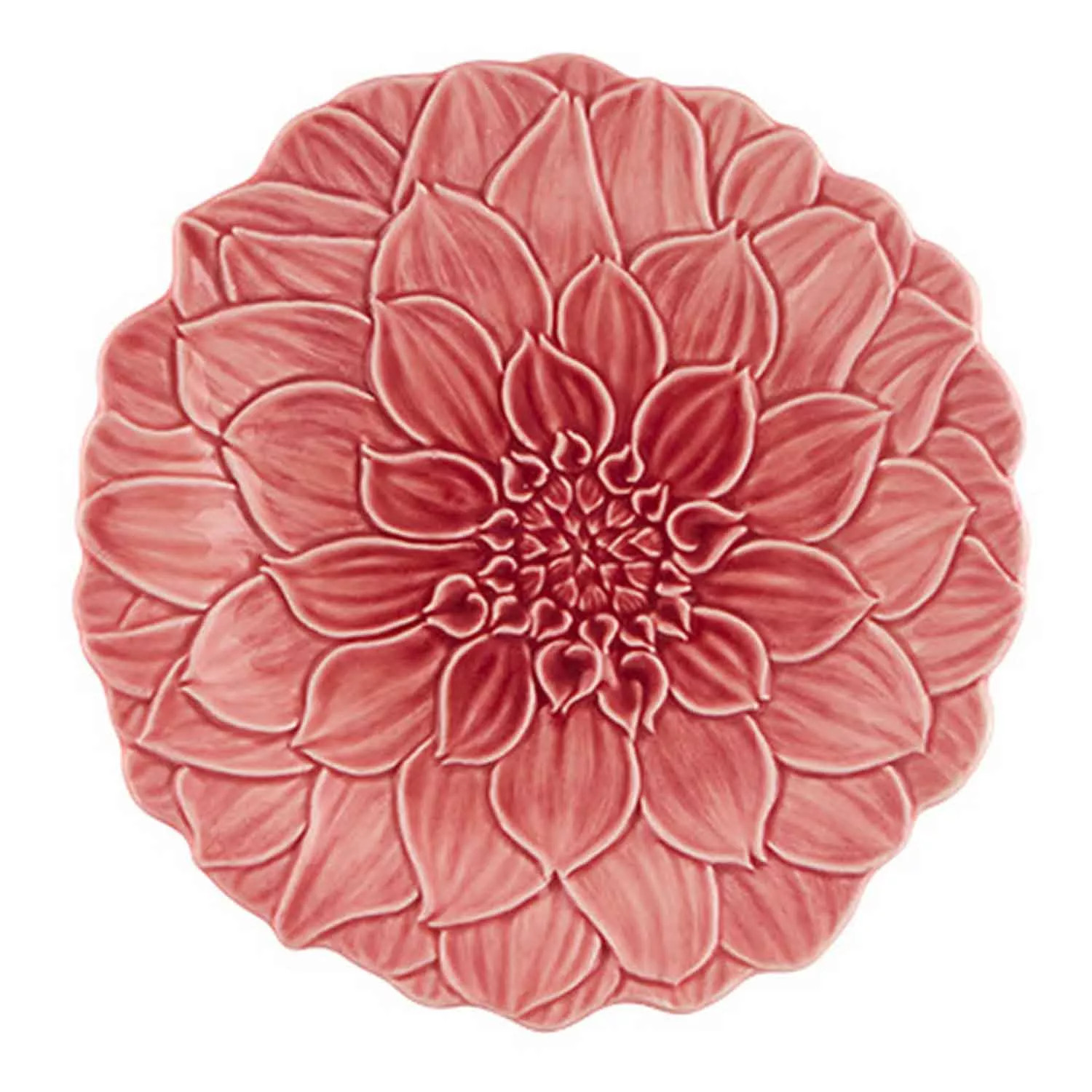 Bordallo Pinheiro Maria Flor Dahlia Fruit Plates, Set of 4 | Sur La Table