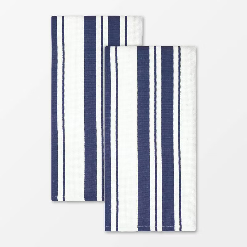 2pk Cotton Striped Dish Towels - MU Kitchen | Target