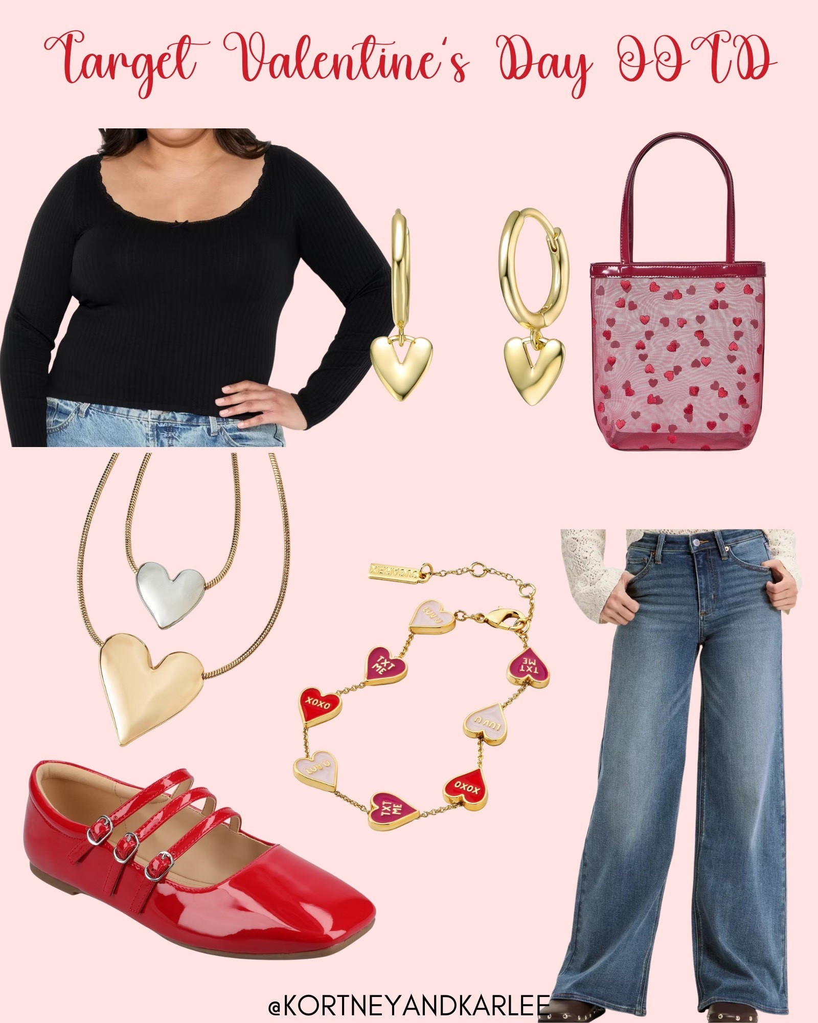 Target Valentine’s Day OOTD!

Kortney and Karlee | #kortneyandkarlee #LTKfindsunder50 #LTKfindsunder100 #LTKtravel 
