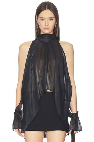 Tilly Blouse in Champagne | Revolve Clothing (Global)