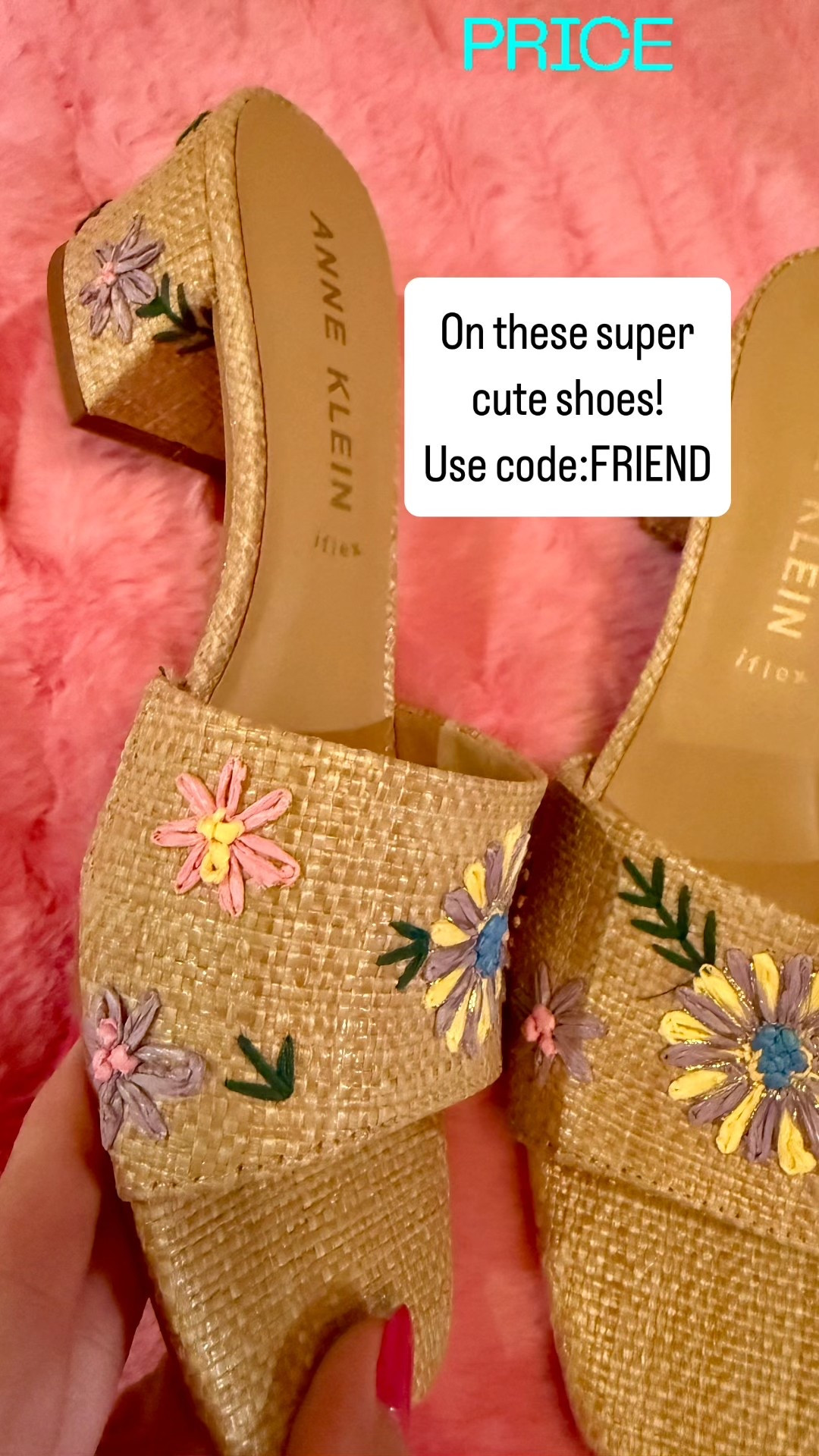 Sandals 

Price drop!!!

My favorite sandals just went on sale!!!

Use code: FRIEND to get a huge discount! 
#LTKWorkwear #LTKTravel #LTKFindsUnder100 #LTKBeauty 

summer, sandals, summer sandals, summer shoes, work shoes, Anne Klein, floral sandals, 

#LTKSaleAlert #LTKShoeCrush #LTKSeasonal