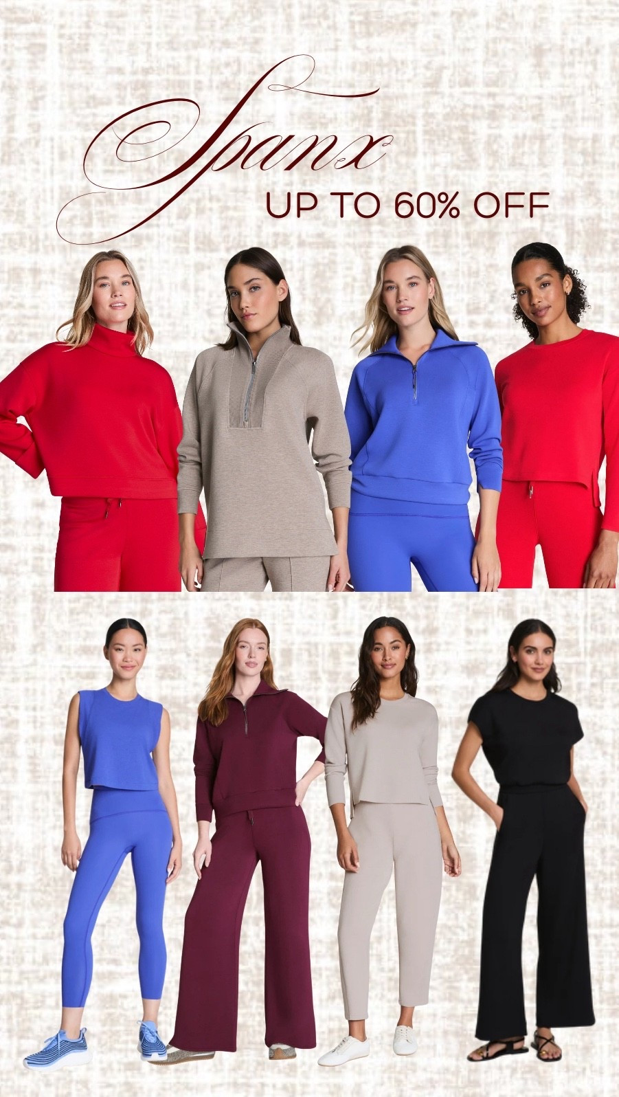 Spanx up to 60% off

#LTKHoliday #LTKootd