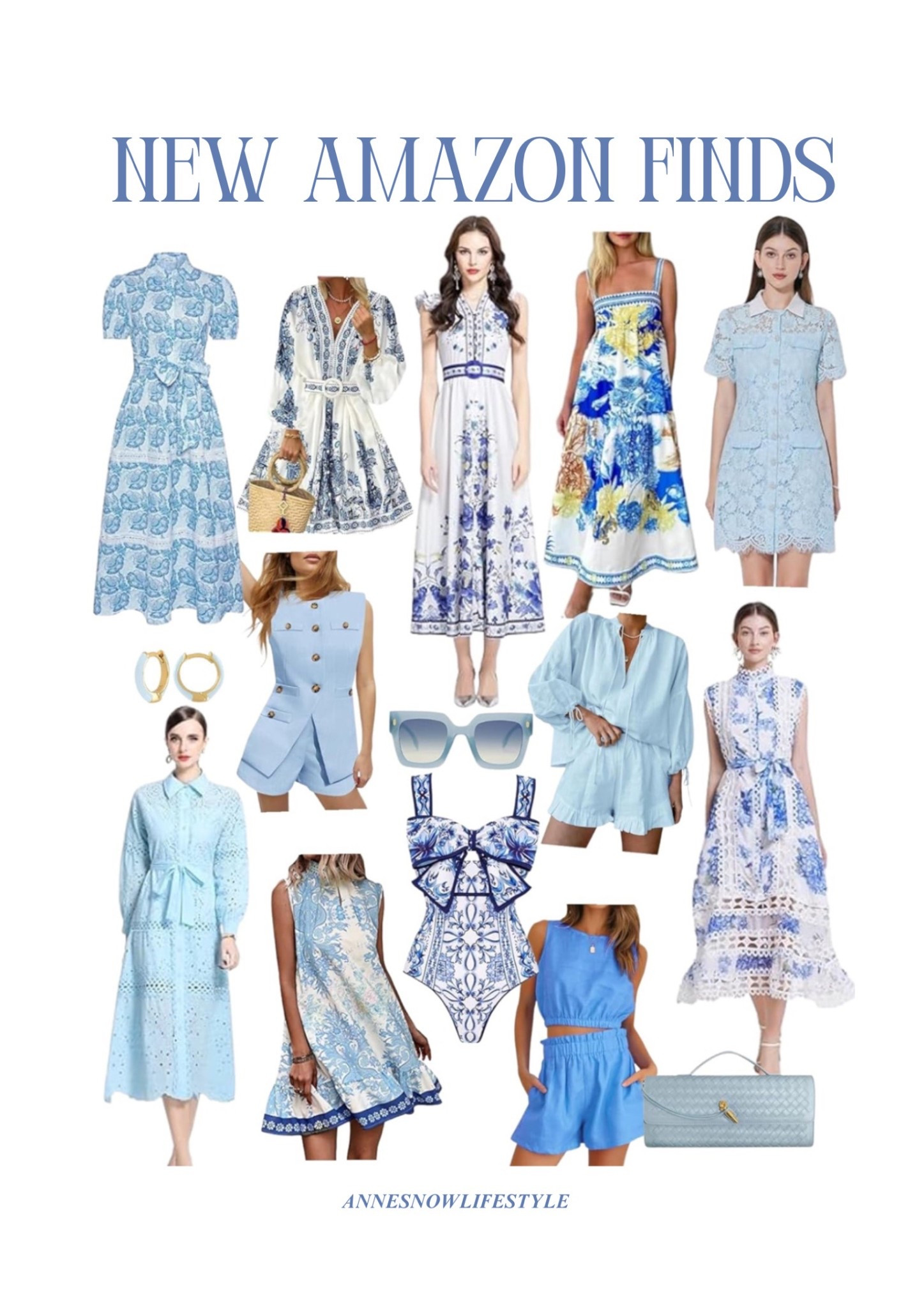 Amazon blue spring/summer💙
