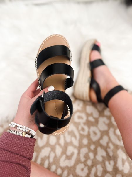  So exited to wear these this summer! Several other colors to choose from! Amazon fashion, amazon finds, wedge sandals, espadrille sandals, platform sandals, black wedges, black sandals, amazon haul, amazon try on, summer fashion, summer sandals,

#LTKunder50 #LTKstyletip #LTKshoecrush