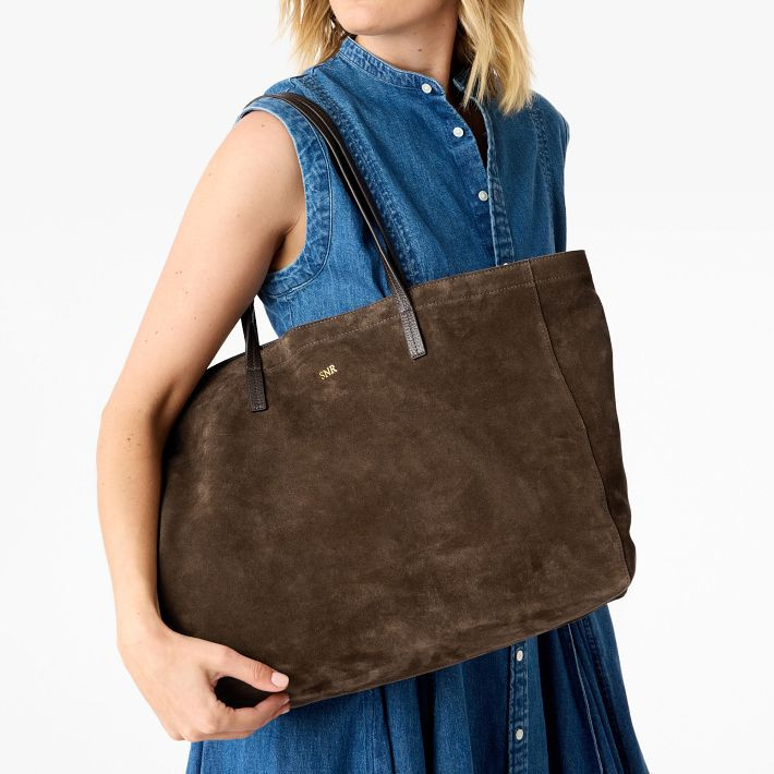 Soho Suede Tote | Mark and Graham