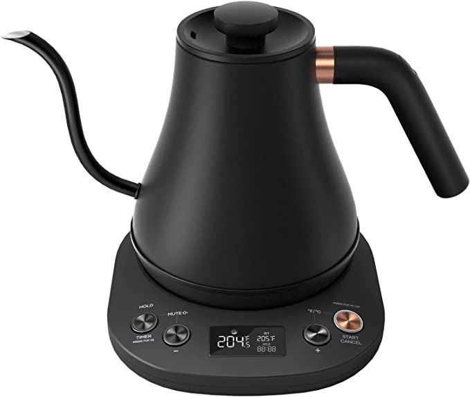 Mecity Electric Gooseneck Kettle With Display Automatic Shut Off Coffee Kettle Temperature Contro... | Amazon (US)
