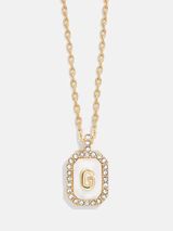 Gold & Pearl Initial Necklace | BaubleBar (US)
