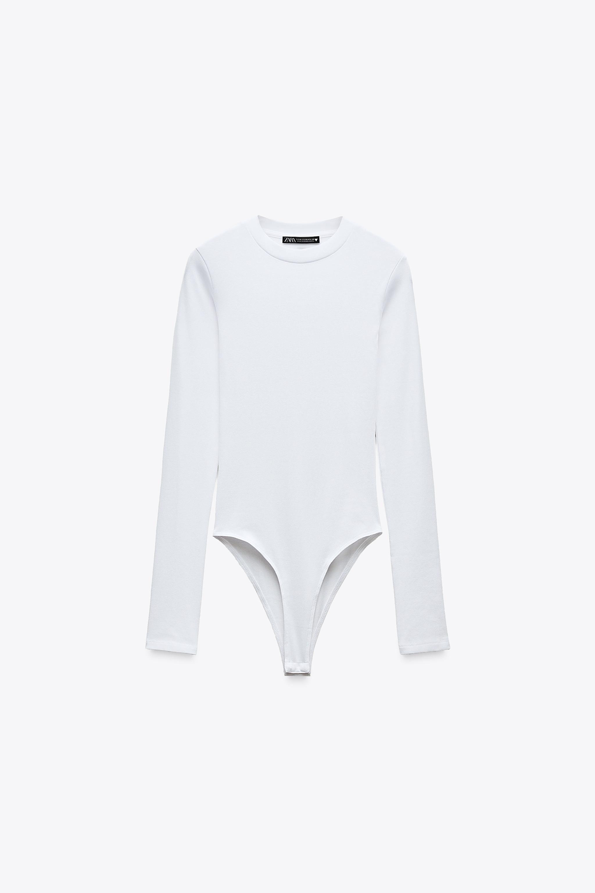 COTTON MODAL BODYSUIT | Zara UK