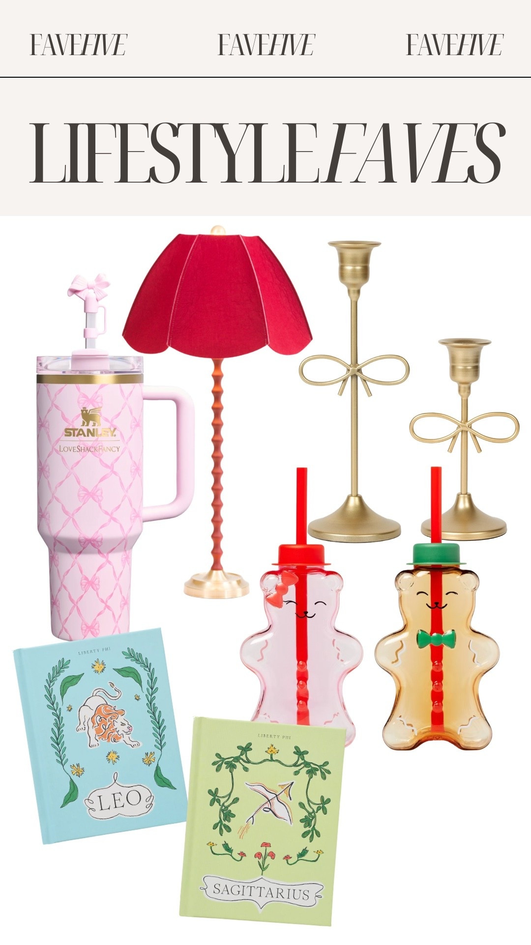 Lifestyle Fave Five feat. TJ Maxx, Walmart, Stanley x LoveShackFancy, Target, Anthropologie

#LTKStyleTip #LTKHome #LTKHoliday
