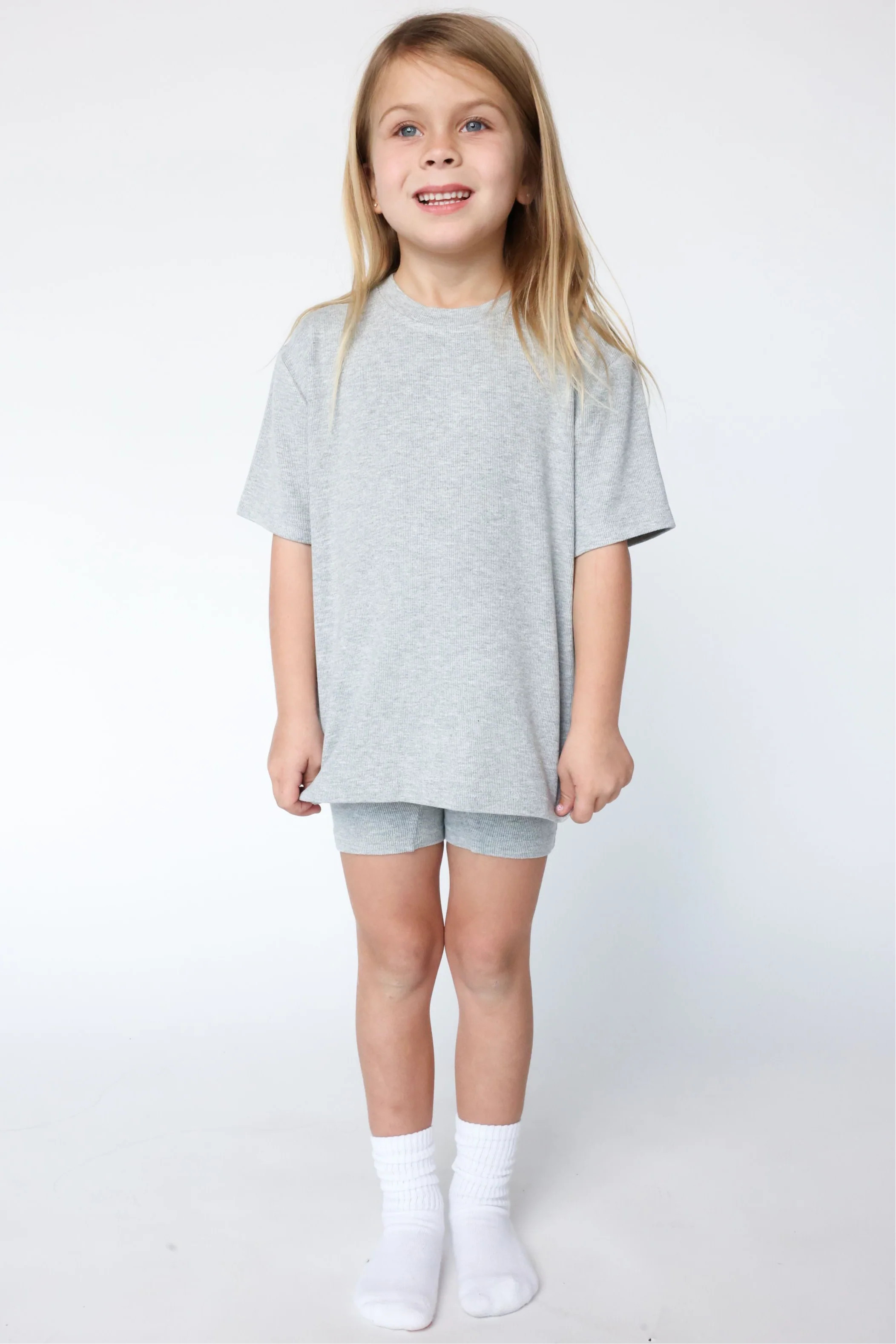 FK Boxer Brief Set KIDS Grey 10/12 | The Foxy Kind