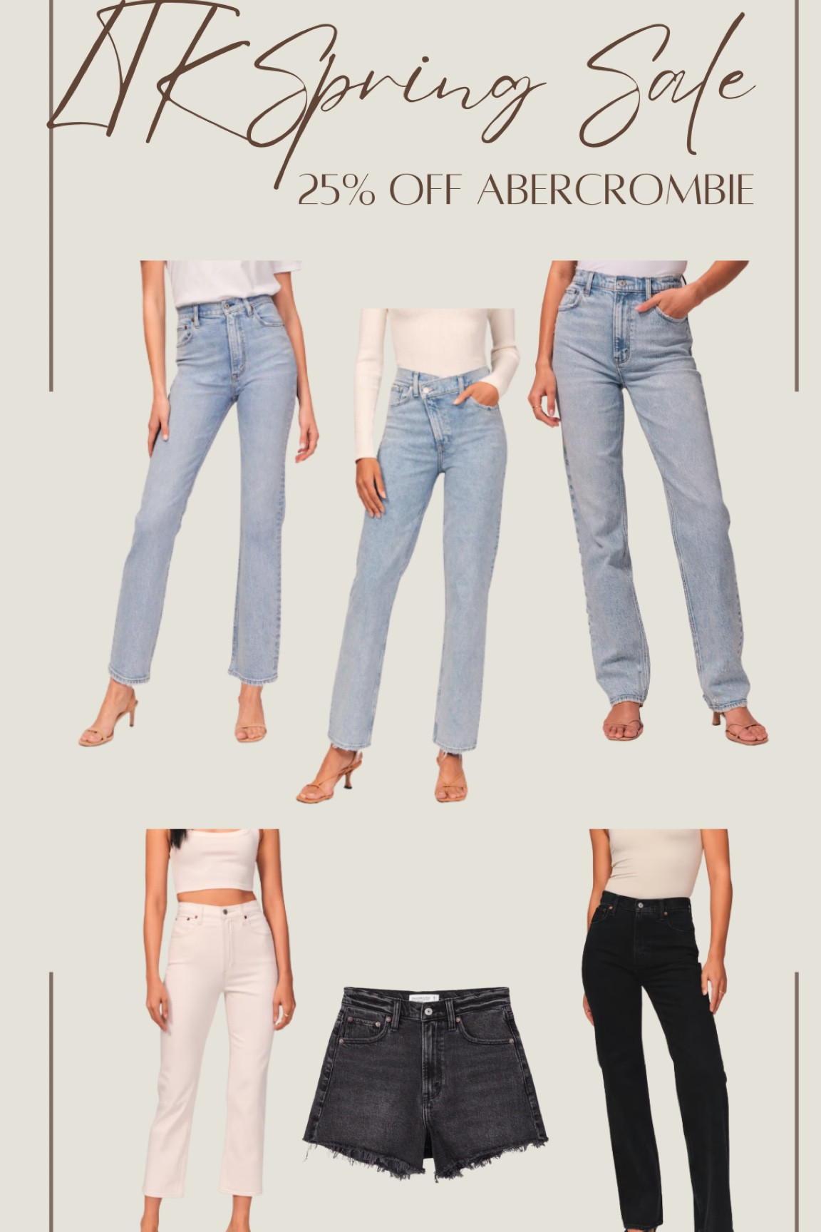 Shop my @abercrombie picks for the #ltksale !
•
•


#LTKstyletip #LTKSale #LTKsalealert