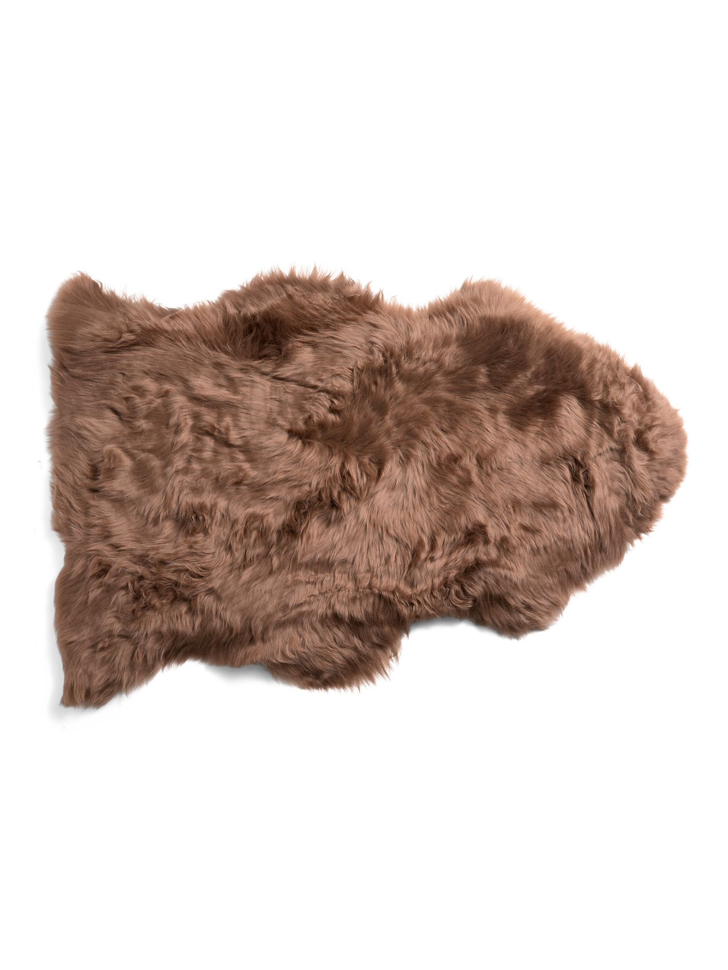 23x41 Combed Long Wool Sheepskin Pelt Rug | TJ Maxx