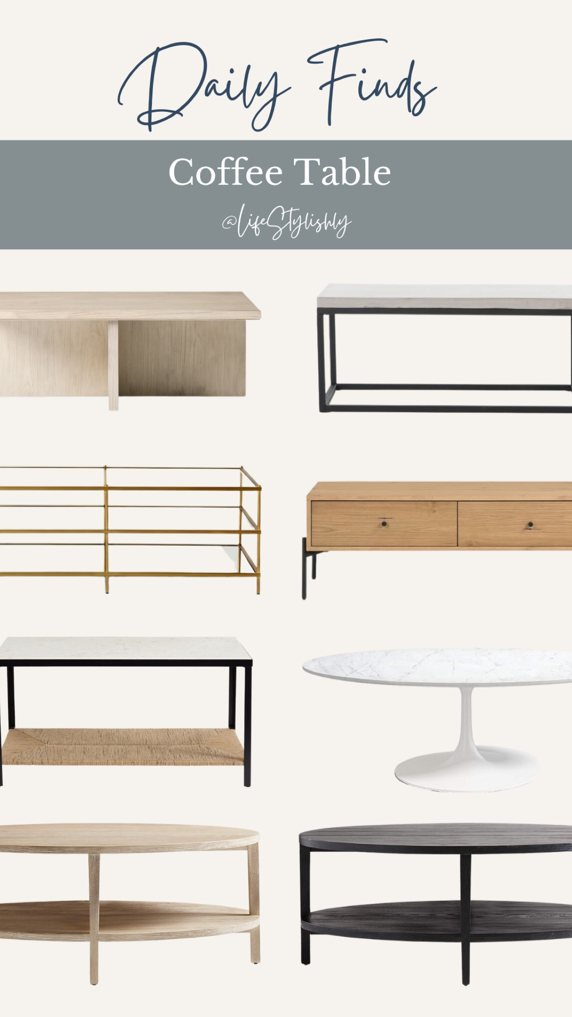Coffee Tables 

#LTKstyletip #LTKhome