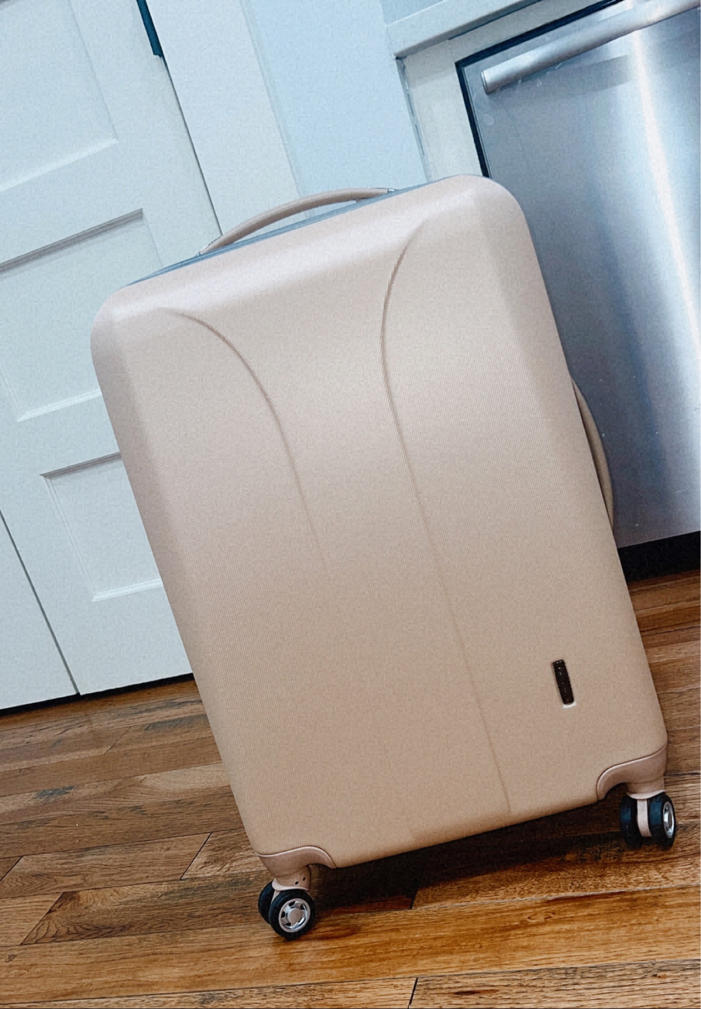 The absolute perfect champagne colored suitcase✨ This suitcase is so durable and has the perfect amount of room for all things travel! 

#LTKsalealert #LTKunder50 #LTKtravel