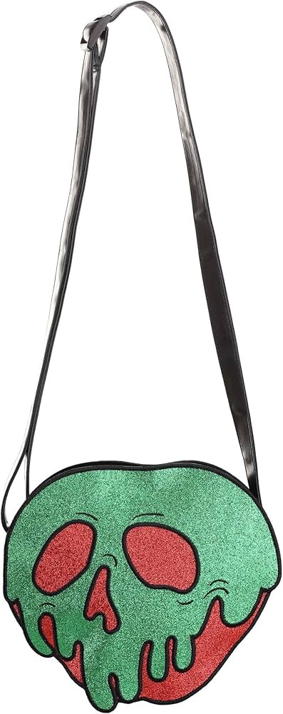 Fun Costumes Disney Snow White Poison Apple Costume Companion Bag - Faux Leather with Glittery De... | Amazon (US)