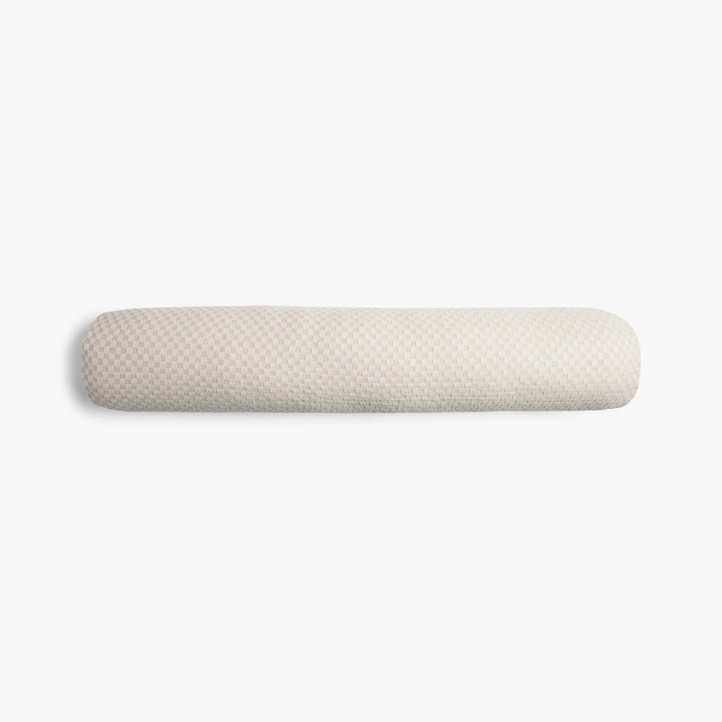 Organic Keys Jacquard Bolster Pillow Cover (Bone and Cream) | Parachute