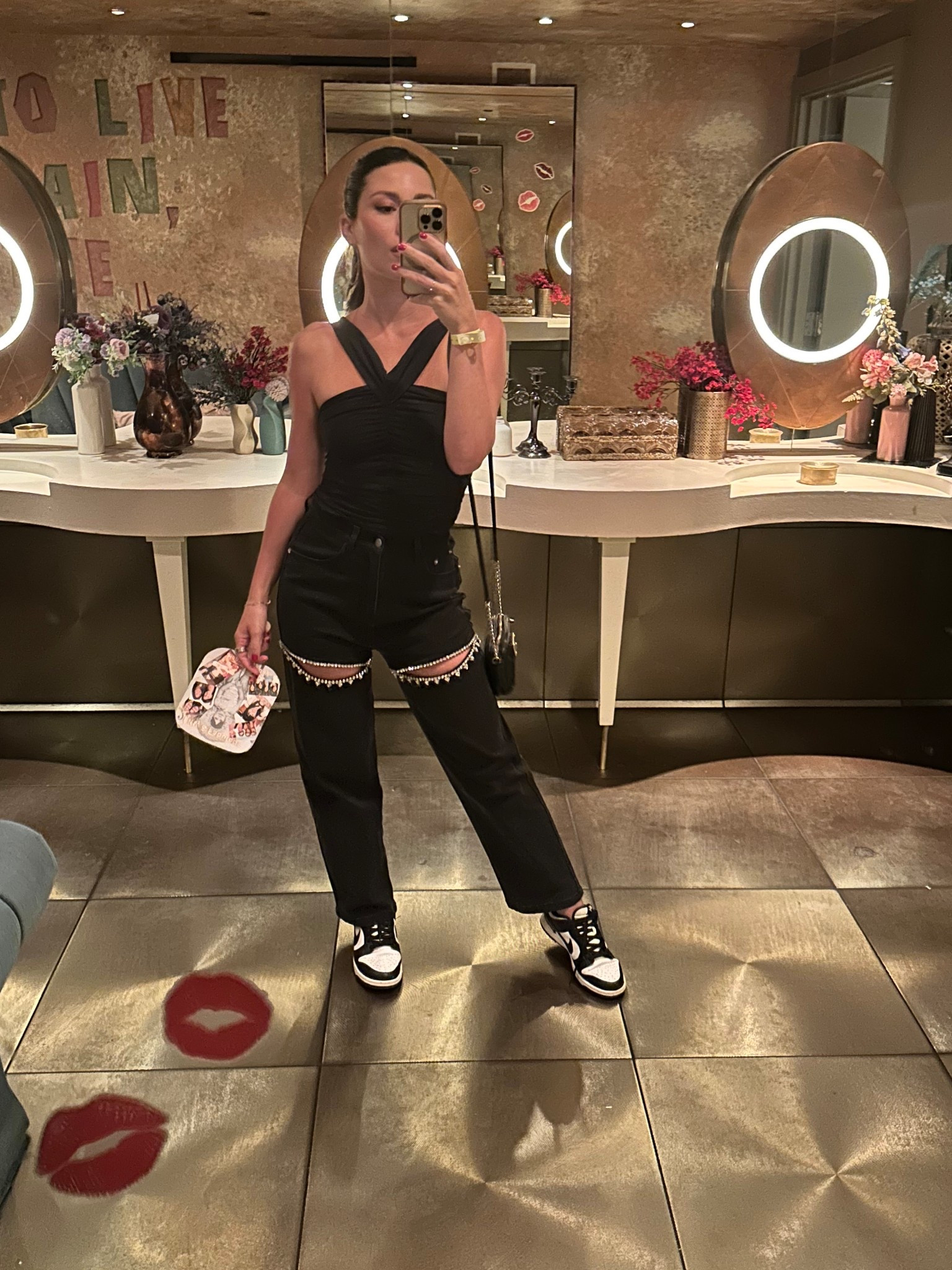 Cute jeans and a going out top. These Amazon jeans give any outfit a little pizzazz ✨🪩 I bought them for a rhinestone cowgirl themed bachelorette, and I’ve found quite a few more places to wear them!

#LTKNYFW #LTKStyleTip #LTKCon