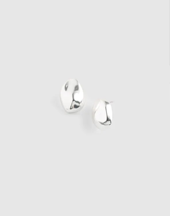 Sculpted Droplet Statement Stud Earrings | Madewell