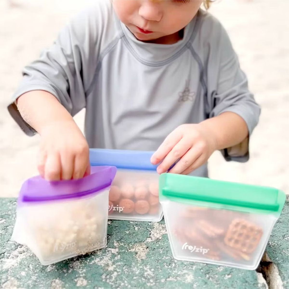 (re)zip Reusable Leakproof Stand-Up Mini Bags - 3pk | Target