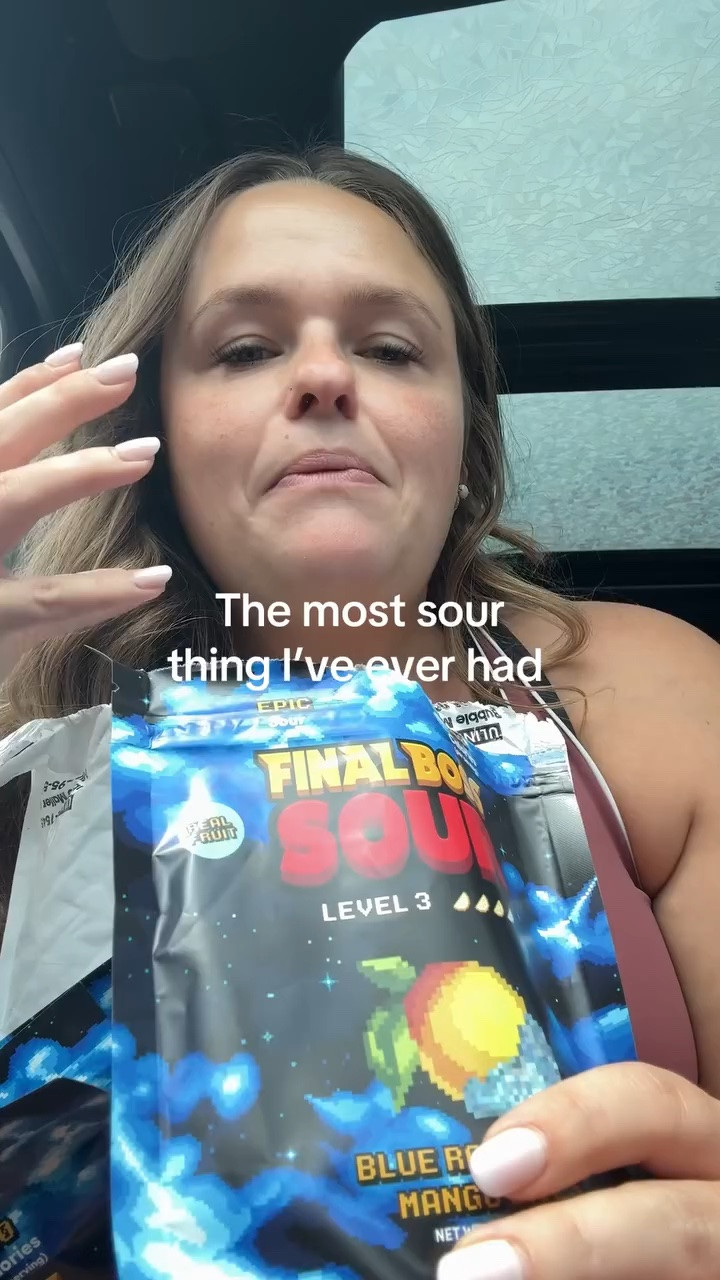 My mouth is literally watering just editing this video. Idk how there is a sour level above this. #sourcandy #sourcandychallege #dealsforyoudays #sour #candy