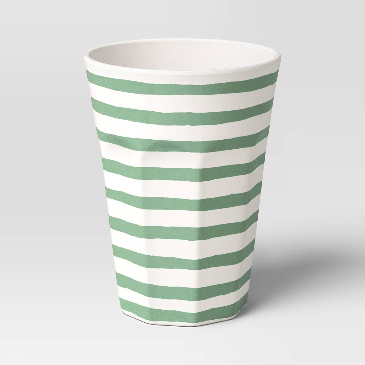 18oz Melamine Tumbler Green Striped - Room Essentials™ | Target