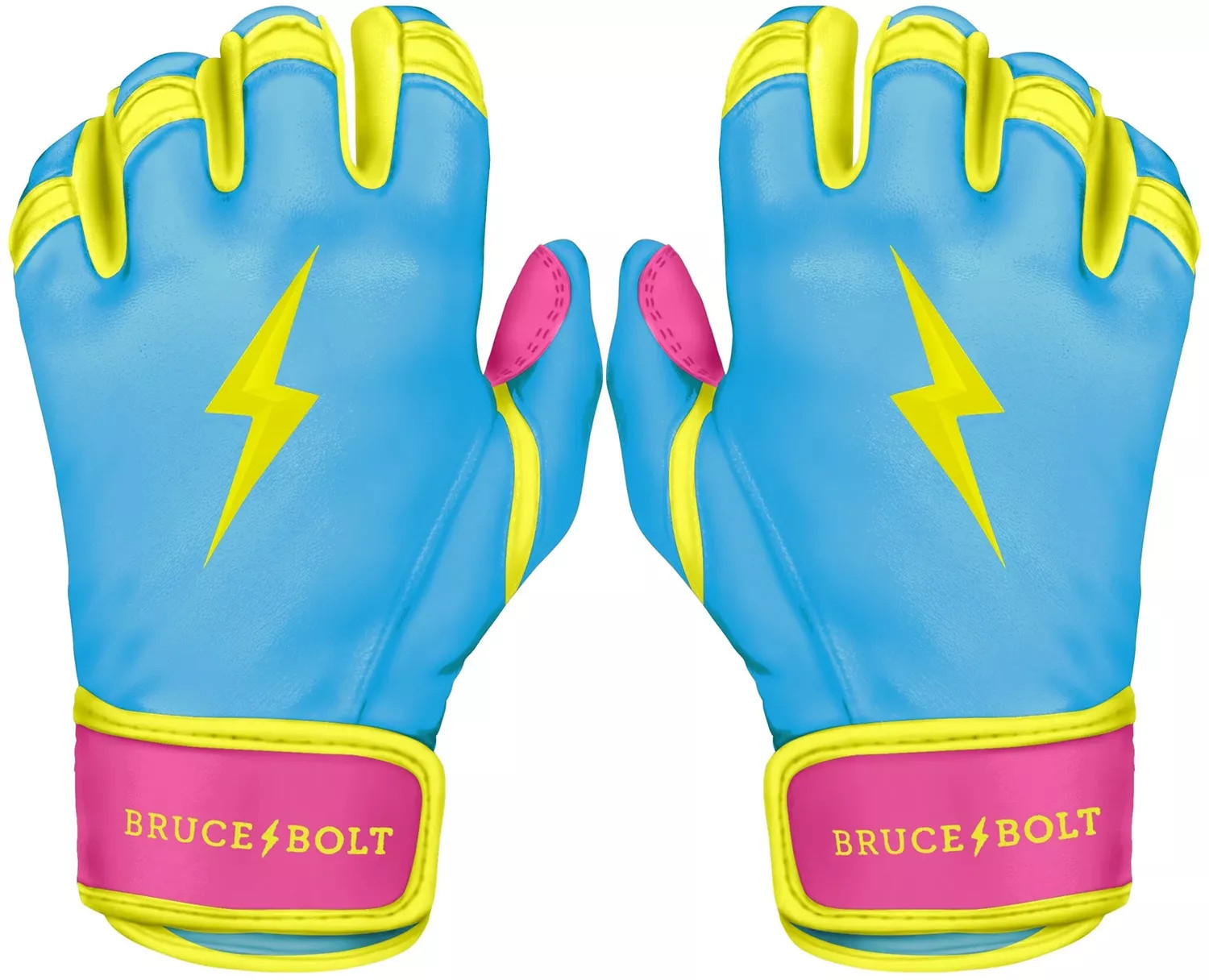 BRUCE BOLT Women's Bear Series Short Cuff Batting Gloves, Medium, Caribbean Blue | Great Mother's Day Gift | DICK'S Sporting Goods
