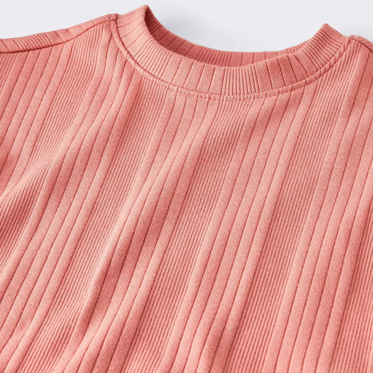 Baby Girls' 2pc Peplum T-Shirt and Ruffle Shorts Set - Cloud Island™ Pink 6-9M | Target