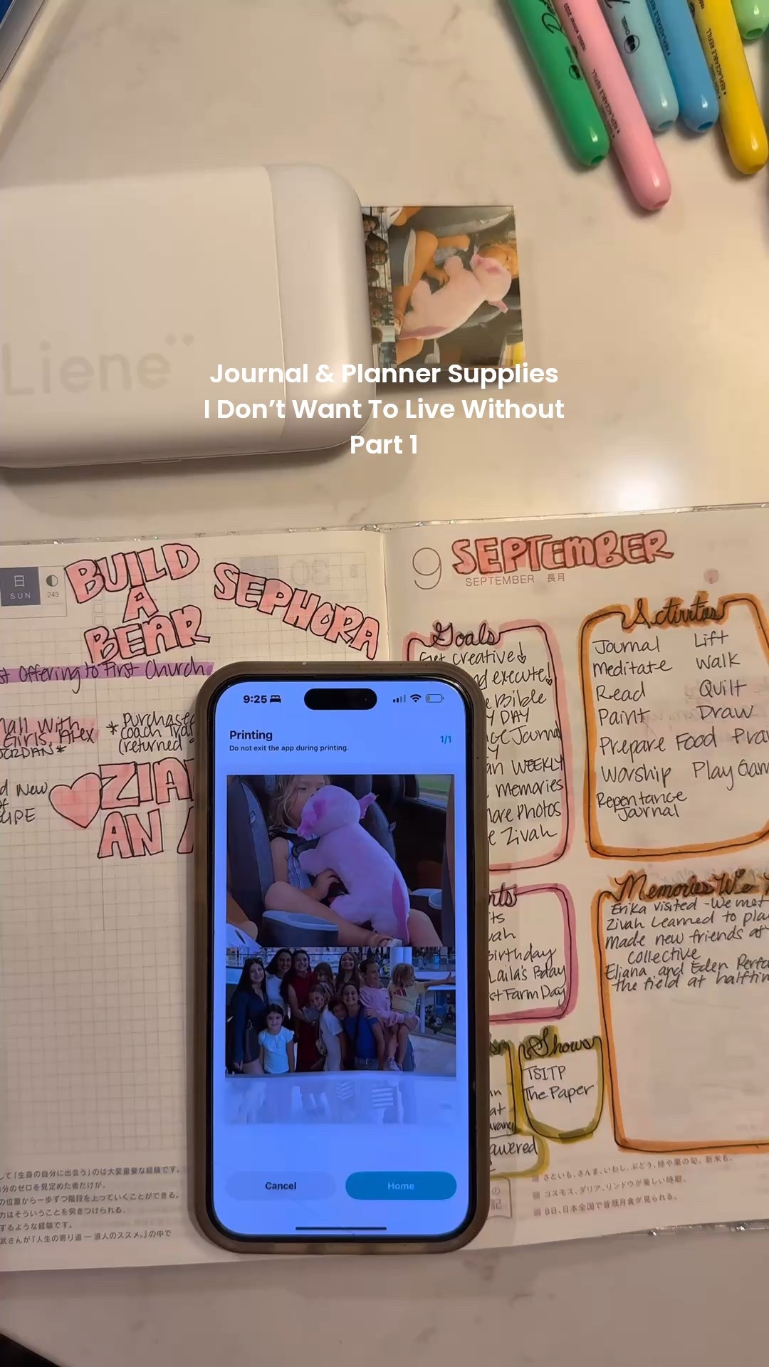 Part One of my NEW SERIES: Journal & Planner Supplies I Don’t Want To Live Without. First up is this MINI PHOTO PRINTER that prints on STICKER PAPER. I am obsessed. This is the perfect gift for anyone who loves journaling or crafting. I use it to add little memories to my planner, which I also journal in, and other little projects. ✨ 

Gifts for kids, gifts for girls, gifts for her, gifts for crafters, craft lovers, creative craft ideas

#LTKFindsUnder100 #LTKGiftGuide